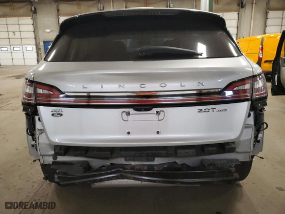 2019 Lincoln Nautilus Select with VIN 2LMPJ8K93KBL41710, listed as a Copart auction lot 76969733 with 55,390 mi miles. Bid and sale history available at carsss.com. Image 6.