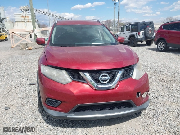 2016 Nissan Rogue SV with VIN KNMAT2MV8GP602286, listed as a IAAI auction lot 41867711 with 130,990 mi miles. Bid and sale history available at carsss.com. Image 12.
