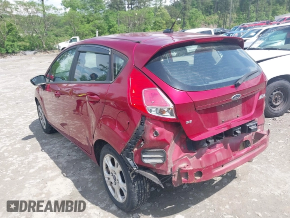 2016 Ford Fiesta SE z VIN 3FADP4EJ4GM178707, wystawiony jako IAAI lot #42095480 z przebiegiem 96 454 mil mil oraz . Historia ofert i sprzedaży dostępna na DreamBid. Obrazek 3.