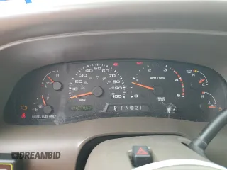 2002 Ford Excursion Limited с VIN 1FMNU42F22ED01888, выставлен на аукционе Copart как лот 56723385 с пробегом 343 785 миль миль и Списание • Salvage title. История ставок и продаж доступна на DreamBid. Изображение 9.