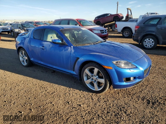 2007 Mazda RX-8 Sport with VIN JM1FE173970210088, listed as a Copart auction lot 78313734 with 54,231 mi miles and Clean Title. Bid and sale history available at carsss.com. Image 4.