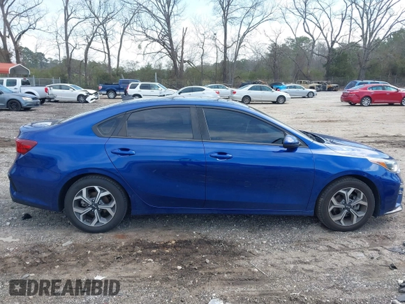2020 Kia Forte LXS with VIN 3KPF24ADXLE191127, listed as a IAAI auction lot 41790619 with 53,777 mi miles. Bid and sale history available at carsss.com. Image 13.