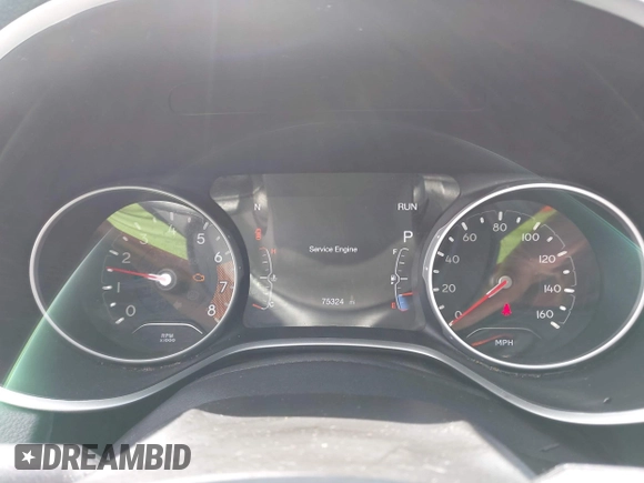 2018 Jeep Compass Latitude with VIN 3C4NJDBB5JT355582, listed as a IAAI auction lot 42351818 with 75,324 mi miles and . Bid and sale history available at DreamBid. Image 7.