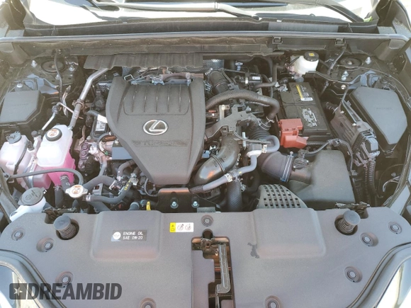 2022 Lexus NX with VIN 2T2AGCEZ3NC001032, listed as a Copart auction lot 50041333 with 5,801 mi miles. Bid and sale history available at carsss.com. Image 12.