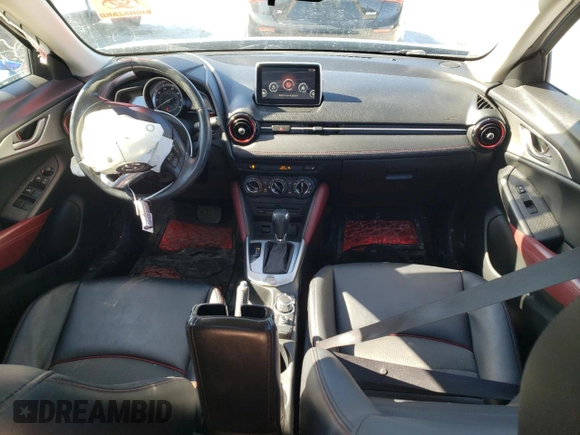 2017 Mazda CX-3 Touring with VIN JM1DKFC71H0149617, listed as a Copart auction lot 43625215 with 71,828 mi miles and Salvage Title. Bid and sale history available at DreamBid. Image 8.