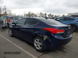 2013 Hyundai Elantra Limited с VIN 5NPDH4AE3DH399636, выставлен на аукционе IAAI как лот 41869661 с пробегом 130 132 миль миль и . История ставок и продаж доступна на DreamBid. Изображение 3.