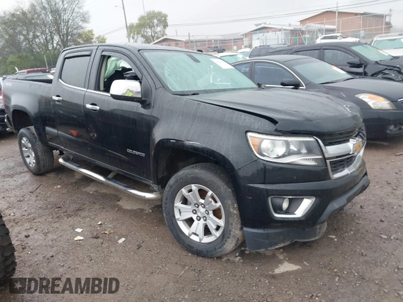 2016 Chevrolet Colorado 4WD LT with VIN 1GCGTCE36G1243584, listed as a IAAI auction lot 40890390 with 1 mi miles. Bid and sale history available at carsss.com. Image 1.
