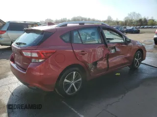 2019 Subaru Impreza Premium with VIN 4S3GTAD66K3754466, listed as a Copart auction lot 53935655 with 38,343 mi miles and Salvage Title. Bid and sale history available at carsss.com. Image 3.