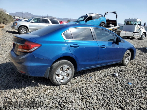 2015 Honda Civic LX z VIN 2HGFB2F59FH519072, wystawiony jako Copart lot #52425705 z przebiegiem 185 539 mil mil oraz Szkoda całkowita • Salvage title. Historia ofert i sprzedaży dostępna na DreamBid. Obrazek 3.