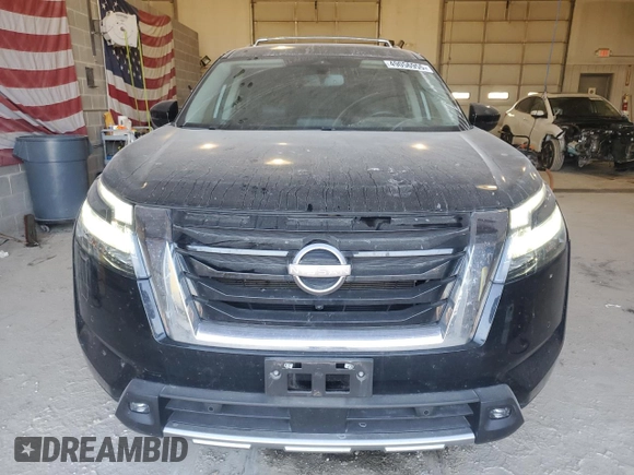 2022 Nissan Pathfinder SL with VIN 5N1DR3CCXNC223100, listed as a Copart auction lot 49056955 with 34,736 mi miles and Salvage title. Bid and sale history available at DreamBid. Image 5.