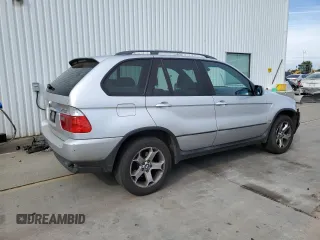 2004 BMW X5 3.0i with VIN 5UXFA13504LU20025, listed as a Copart auction lot 78745834 with 164,088 mi miles and Salvage Title. Bid and sale history available at carsss.com. Image 3.