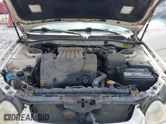 2004 Hyundai Sonata GLS with VIN KMHWF35H54A014853, listed as a IAAI auction lot 42083815 with 95,836 mi miles. Bid and sale history available at carsss.com. Image 10.