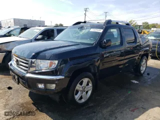 2012 Honda Ridgeline RTL with VIN 5FPYK1F54CB453251, listed as a Copart auction lot 71422434 with 167,759 mi miles and Salvage Title. Bid and sale history available at carsss.com. Image 1.
