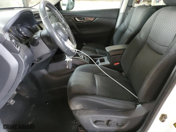 2017 Nissan Rogue SV with VIN KNMAT2MT0HP566416, listed as a Copart auction lot 50246695 with 201578 miles and Salvage Title. Bid and sale history available at carsss.com. Image 7.