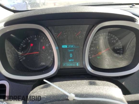 2016 Chevrolet Equinox LTZ with VIN 2GNFLGE37G6213243, listed as a Copart auction lot 48410655 with 105,200 mi miles and Salvage Title. Bid and sale history available at carsss.com. Image 9.