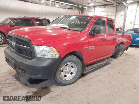 2017 Ram 1500 Express with VIN 1C6RR7FT2HS620587, listed as a IAAI auction lot 41330415 with 225,389 mi miles. Bid and sale history available at carsss.com. Image 18.