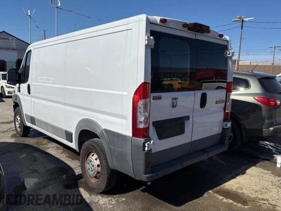 2016 Ram ProMaster Cargo with VIN 3C6TRVAG2GE104266, listed as a Copart auction lot 47607255 with Not Provided miles and Clean Title. Bid and sale history available at DreamBid. Image 3.