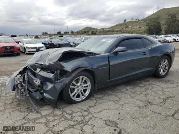 2014 Chevrolet Camaro LS with VIN 2G1FA1E39E9192377, listed as a Copart auction lot 47696065 with 112,549 mi miles and Salvage Title. Bid and sale history available at carsss.com. Image 1.