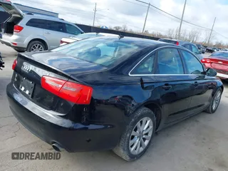 2013 Audi A6 Premium with VIN WAUFFAFC9DN018499, listed as a IAAI auction lot 41785640 with 194,469 mi miles and . Bid and sale history available at DreamBid. Image 4.
