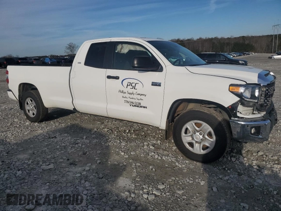 2021 Toyota Tundra 2WD SR with VIN 5TFTY5F18MX012087, listed as a Copart auction lot 88883235 with 81,059 mi miles and Salvage Title. Bid and sale history available at carsss.com. Image 4.