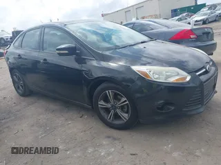2014 Ford Focus SE with VIN 1FADP3F27EL268403, listed as a IAAI auction lot 41931851 with 120,192 mi miles. Bid and sale history available at carsss.com. Image 1.