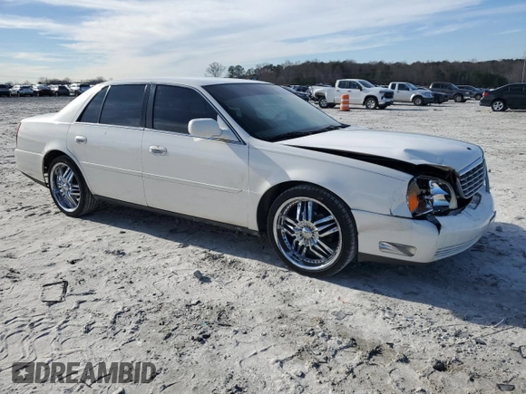 2001 Cadillac DeVille z VIN 1G6KD54Y61U227040, wystawiony jako Copart lot #46423295 z przebiegiem 180 289 mil mil oraz Szkoda całkowita • Salvage title. Historia ofert i sprzedaży dostępna na DreamBid. Obrazek 4.