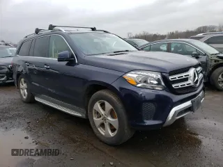 2018 Mercedes-Benz GLS with VIN 4JGDF6EE0JB024825, listed as a Copart auction lot 36441043 with 79,368 mi miles. Bid and sale history available at carsss.com. Image 4.