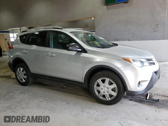2015 Toyota RAV4 LE with VIN 2T3BFREV8FW243852, listed as a Copart auction lot 52396805 with 83,392 mi miles and Salvage title. Bid and sale history available at DreamBid. Image 4.