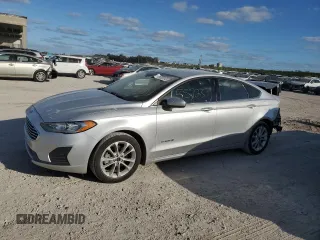 2019 Ford Fusion Hybrid SE with VIN 3FA6P0LU3KR179969, listed as a Copart auction lot 41320143 with 55,723 mi miles. Bid and sale history available at carsss.com. Image 1.