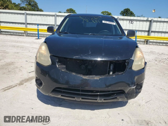 2013 Nissan Rogue S with VIN JN8AS5MT9DW022313, listed as a Copart auction lot 53210925 with 160,211 mi miles and Salvage Title. Bid and sale history available at carsss.com. Image 5.