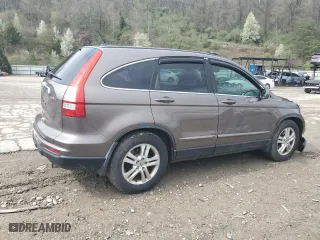 2010 Honda CR-V EX-L with VIN 5J6RE4H79AL071029, listed as a Copart auction lot 50167495 with 121,470 mi miles and Salvage Title. Bid and sale history available at carsss.com. Image 3.