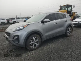 2020 Kia Sportage LX with VIN KNDPMCAC2L7789180, listed as a Copart auction lot 46662575 with 42,537 mi miles and Salvage Title. Bid and sale history available at carsss.com. Image 1.