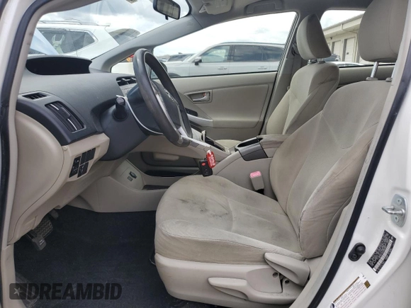 2013 Toyota Prius One with VIN JTDKN3DU5D5685887, listed as a Copart auction lot 48955345 with 227,695 mi miles and Salvage Title. Bid and sale history available at carsss.com. Image 7.