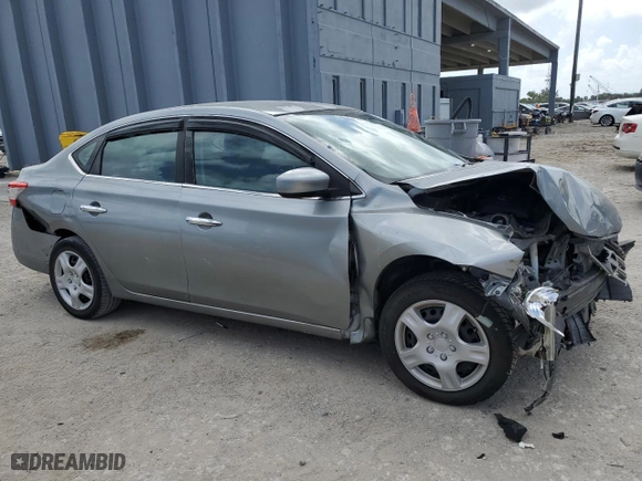 2014 Nissan Sentra SV with VIN 3N1AB7AP7EY277473, listed as a Copart auction lot 51995935 with 133,162 mi miles and Salvage Title. Bid and sale history available at carsss.com. Image 4.