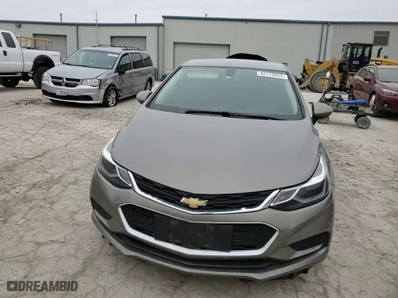 2017 Chevrolet Cruze LT with VIN 1G1BH5SE9H7272386, listed as a Copart auction lot 42775255 with 128,137 mi miles and Salvage Title. Bid and sale history available at carsss.com. Image 10.