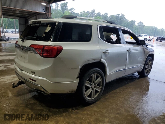 2017 GMC Acadia Denali z VIN 1GKKNPLS4HZ266116, wystawiony jako Copart lot #56353855 z przebiegiem Nie podano mil oraz Szkoda całkowita • Salvage title. Historia ofert i sprzedaży dostępna na DreamBid. Obrazek 3.