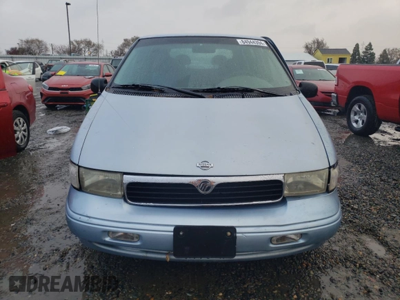 1998 Mercury Villager z VIN 4M2ZV1112WDJ34588, wystawiony jako Copart lot #84944394 z przebiegiem 252 942 mil mil oraz Szkoda całkowita • Salvage title. Historia ofert i sprzedaży dostępna na DreamBid. Obrazek 5.