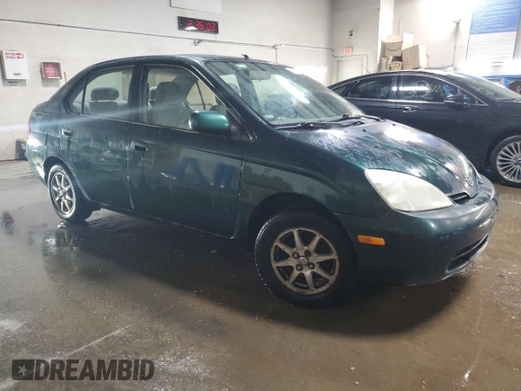 2001 Toyota Prius with VIN JT2BK12U810011010, listed as a Copart auction lot 50097605 with 166,773 mi miles and Salvage Title. Bid and sale history available at carsss.com. Image 4.