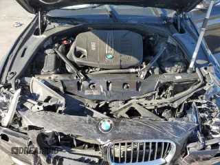 2014 BMW 5 Series 535d with VIN WBAXA5C58ED691145, listed as a Copart auction lot 50020125 with 141,297 mi miles and Salvage Title. Bid and sale history available at carsss.com. Image 11.