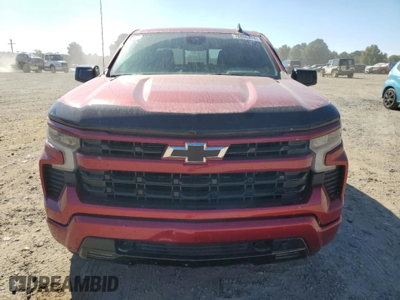 2024 Chevrolet Silverado 1500 RST with VIN 1GCUDEE88RZ350616, listed as a Copart auction lot 76806374 with 11,086 mi miles and Salvage Title. Bid and sale history available at carsss.com. Image 5.