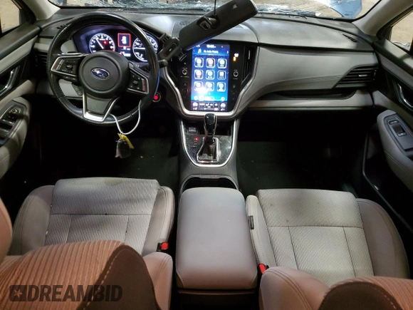 2021 Subaru Legacy Premium with VIN 4S3BWAD66M3012766, listed as a Copart auction lot 52940995 with 81,605 mi miles and Salvage title. Bid and sale history available at DreamBid. Image 8.