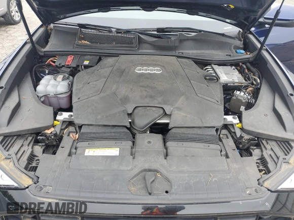 2019 Audi Q8 Premium Plus with VIN WA1EVAF16KD020627, listed as a Copart auction lot 59046315 with 43,305 mi miles and Salvage title. Bid and sale history available at DreamBid. Image 12.