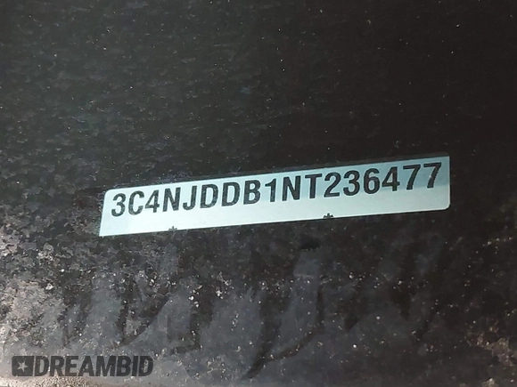2022 Jeep Compass Trailhawk with VIN 3C4NJDDB1NT236477, listed as a IAAI auction lot 41485656 with 7,341 mi miles and . Bid and sale history available at DreamBid. Image 9.