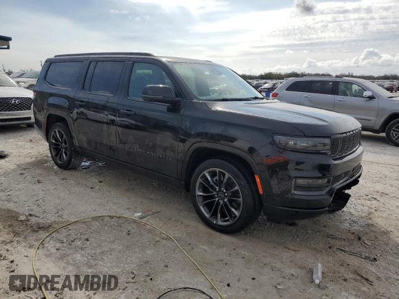 2024 Jeep Grand Wagoneer Series II with VIN 1C4SJSFP0RS158233, listed as a Copart auction lot 45853005 with 11,498 mi miles and Clean title. Bid and sale history available at DreamBid. Image 4.