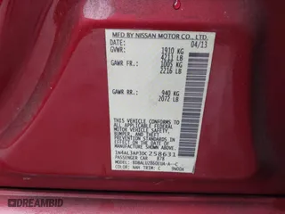 2013 Nissan Altima 2.5 S with VIN 1N4AL3AP3DC258631, listed as a IAAI auction lot 41420646 with 99,035 mi miles. Bid and sale history available at carsss.com. Image 9.