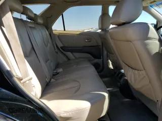 2003 Lexus RX 300 with VIN JTJHF10U530311757, listed as a Copart auction lot 61679804 with 185,581 mi miles and Salvage Title. Bid and sale history available at carsss.com. Image 10.