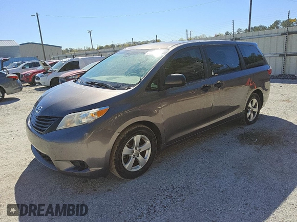 2017 Toyota Sienna L with VIN 5TDZZ3DC2HS899357, listed as a Copart auction lot 48968785 with 138,242 mi miles and Clean Title. Bid and sale history available at DreamBid. Image 1.