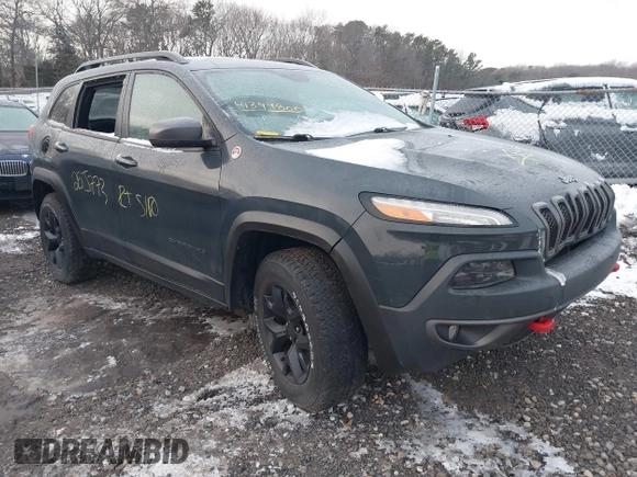 2018 Jeep Cherokee Trailhawk с VIN 1C4PJMBX7JD603048, выставлен на аукционе IAAI как лот 41399800 с пробегом Не указан миль и . История ставок и продаж доступна на DreamBid. Изображение 1.