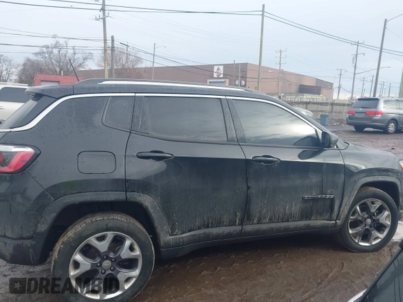 2020 Jeep Compass Limited with VIN 3C4NJDCB1LT146793, listed as a IAAI auction lot 41661239 with 91,148 mi miles and . Bid and sale history available at DreamBid. Image 13.