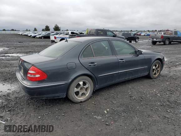 2003 Mercedes-Benz E-Class 3.2L with VIN WDBUF65J03A185717, listed as a Copart auction lot 81129634 with 0 mi miles and Clean Title. Bid and sale history available at carsss.com. Image 3.